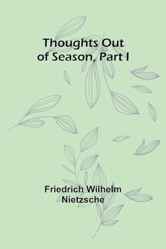 Thoughts out of Season, Part I von Alpha Edition